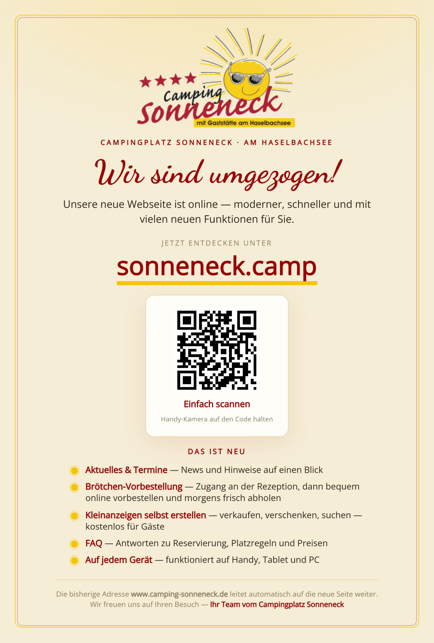 Wir sind umgezogen — unsere neue Webseite ist online