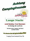 Sommerfest, Seefest, Bobbycar & Gasprüfung 2013