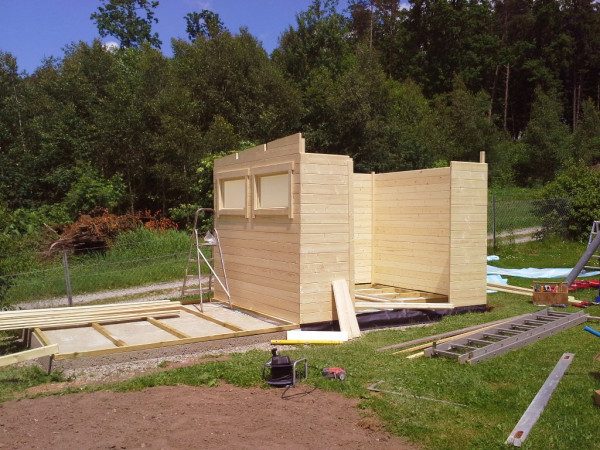 Sandstrand & neues Spielhaus 2014
