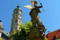 Michaelsbrunnen am Kloster Neresheim