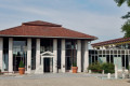 Eingang der Limes-Thermen in Aalen