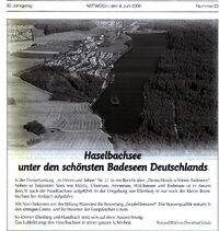 Haselbachsee unter den schönsten Badeseen Deutschlands